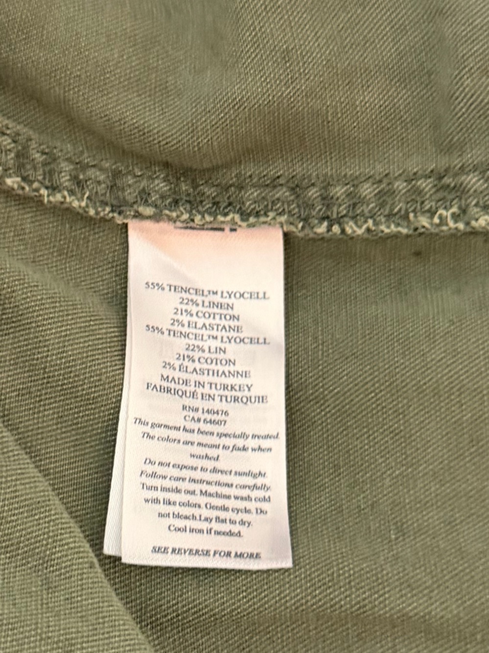 NWOT Faherty Green Arlie Day Shorts in Green size M - Picture 5 of 7